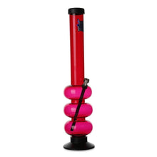 Load image into Gallery viewer, Acrylic Triple Bubble Bong
