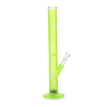 Load image into Gallery viewer, Black Leaf Glass Bong Ice LED-Light neon