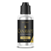 Load image into Gallery viewer, Canavape CBD E-Liquid 10ml 100mg CBD