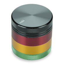 Load image into Gallery viewer, Aluminium Rasta Pocket Grinder | 4 Part