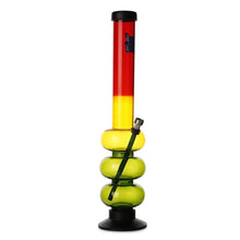Load image into Gallery viewer, Acrylic Triple Bubble Bong