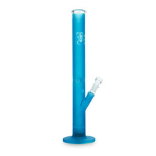 Load image into Gallery viewer, Black Leaf Glass Bong Ice LED-Light neon