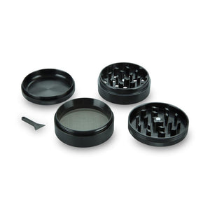 4 Part 2.5" Aircraft Aluminium Grinder with Sifter