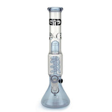 Load image into Gallery viewer, Beaker Bong with Spiral Perc Splash Guard and Ice Notch