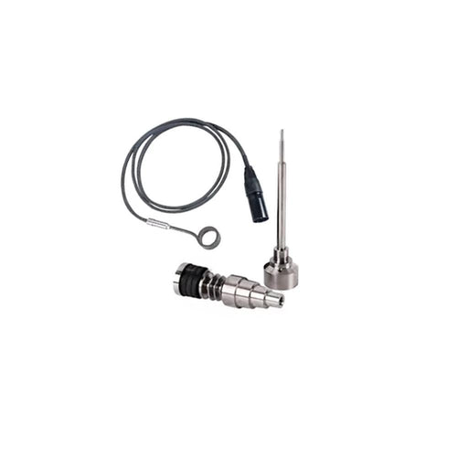 20mm Coil Heater, Titanium Universal Nail and Carb Cap set for EDIT PID Enail