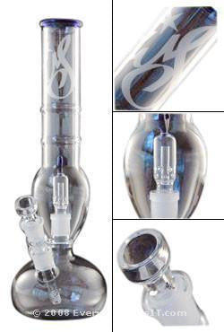 5mm Removable Perc Bong 'Mad Professor'